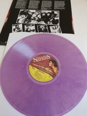 Metallica-Coloured Vinyl record