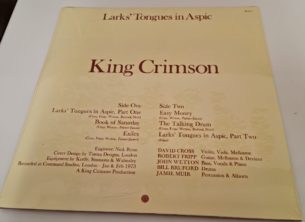 Buy this rare King Crimson record by clicking here