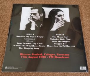 Buy this rare Nick Cave & Bad Seeds record by clicking here