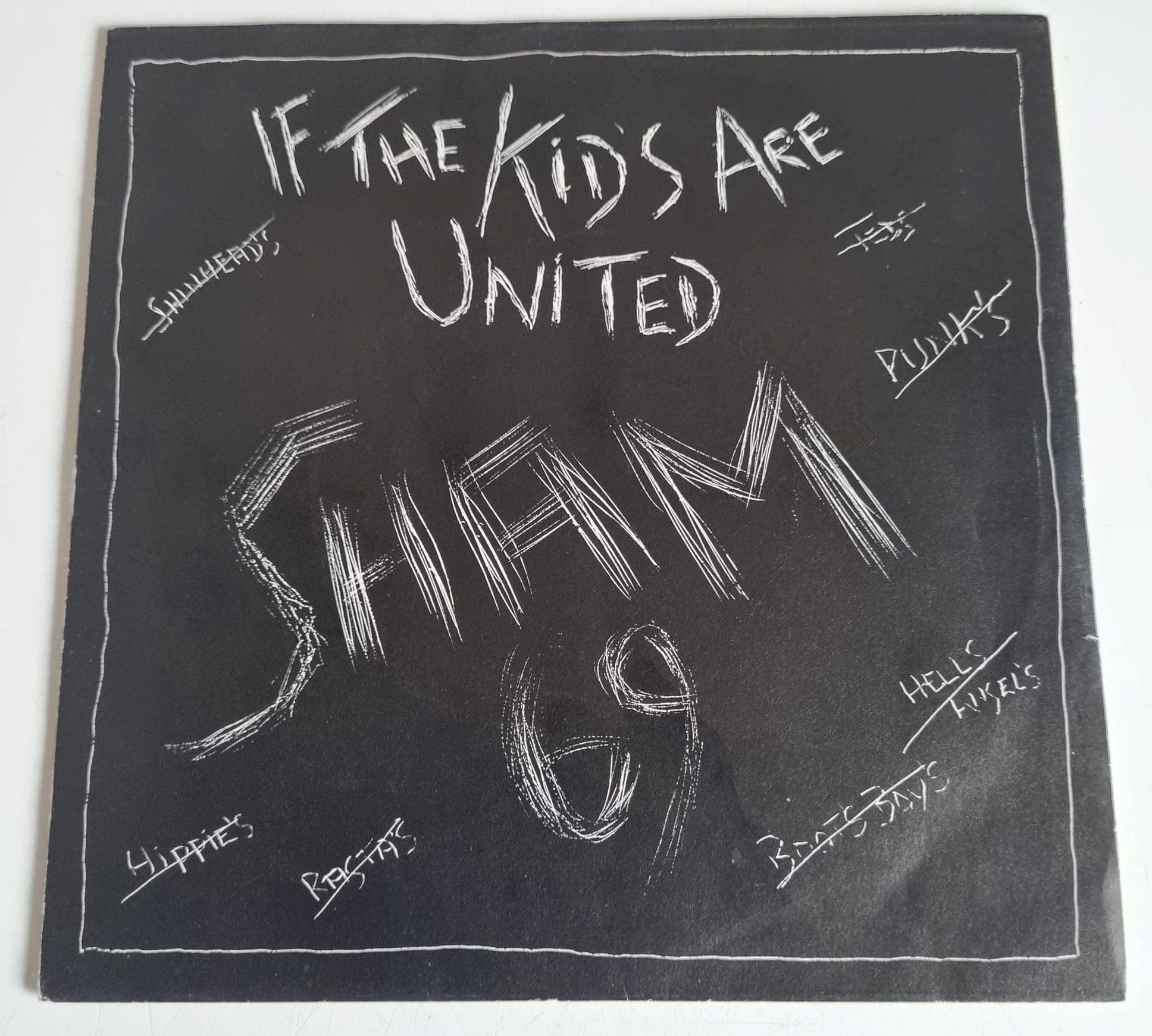 Buy this rare Sham 69 record by clicking here