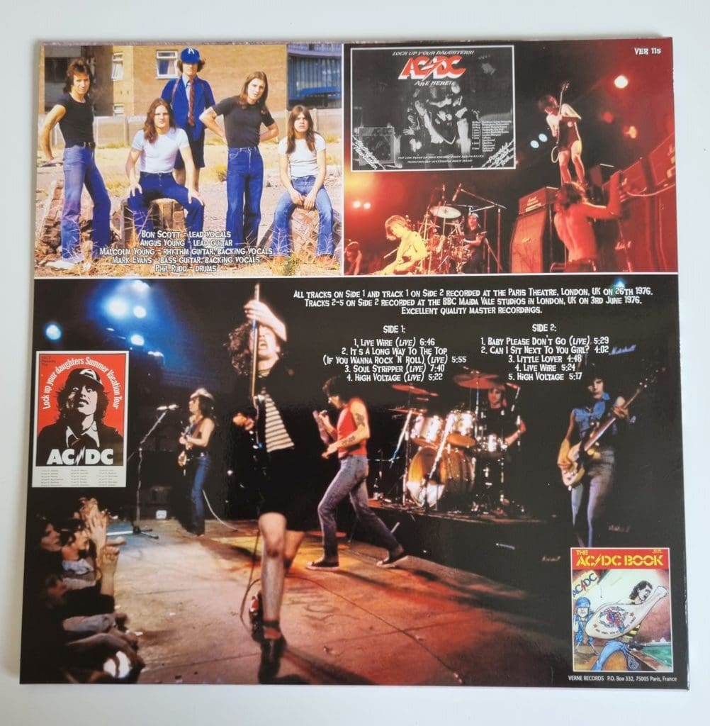 AC/DC – Live At The BBC 1976 (LP Record Vinyl Album)