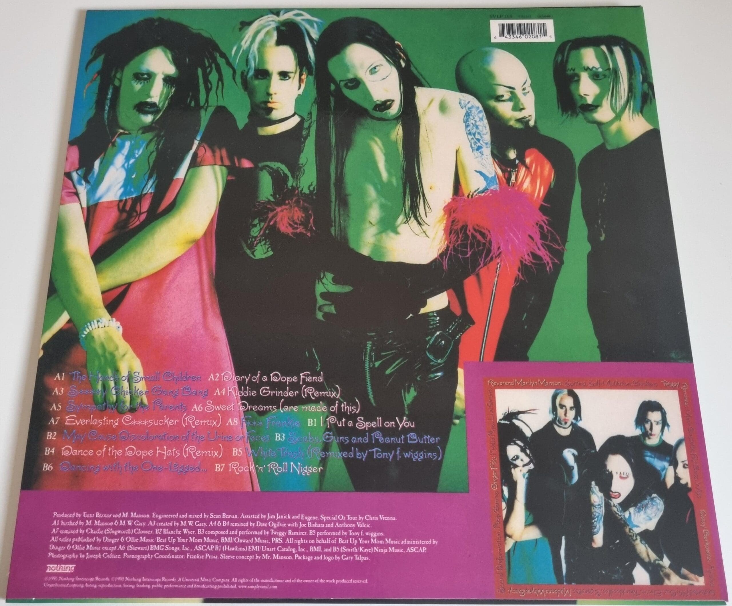 Marilyn Manson - Smells Like Children (LP RECORD ALBUM VINYL) - Image 3