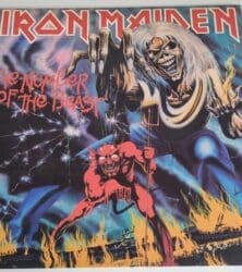 Iron Maiden - The Number Of The Beast (LP RECORD ALBUM VINYL)