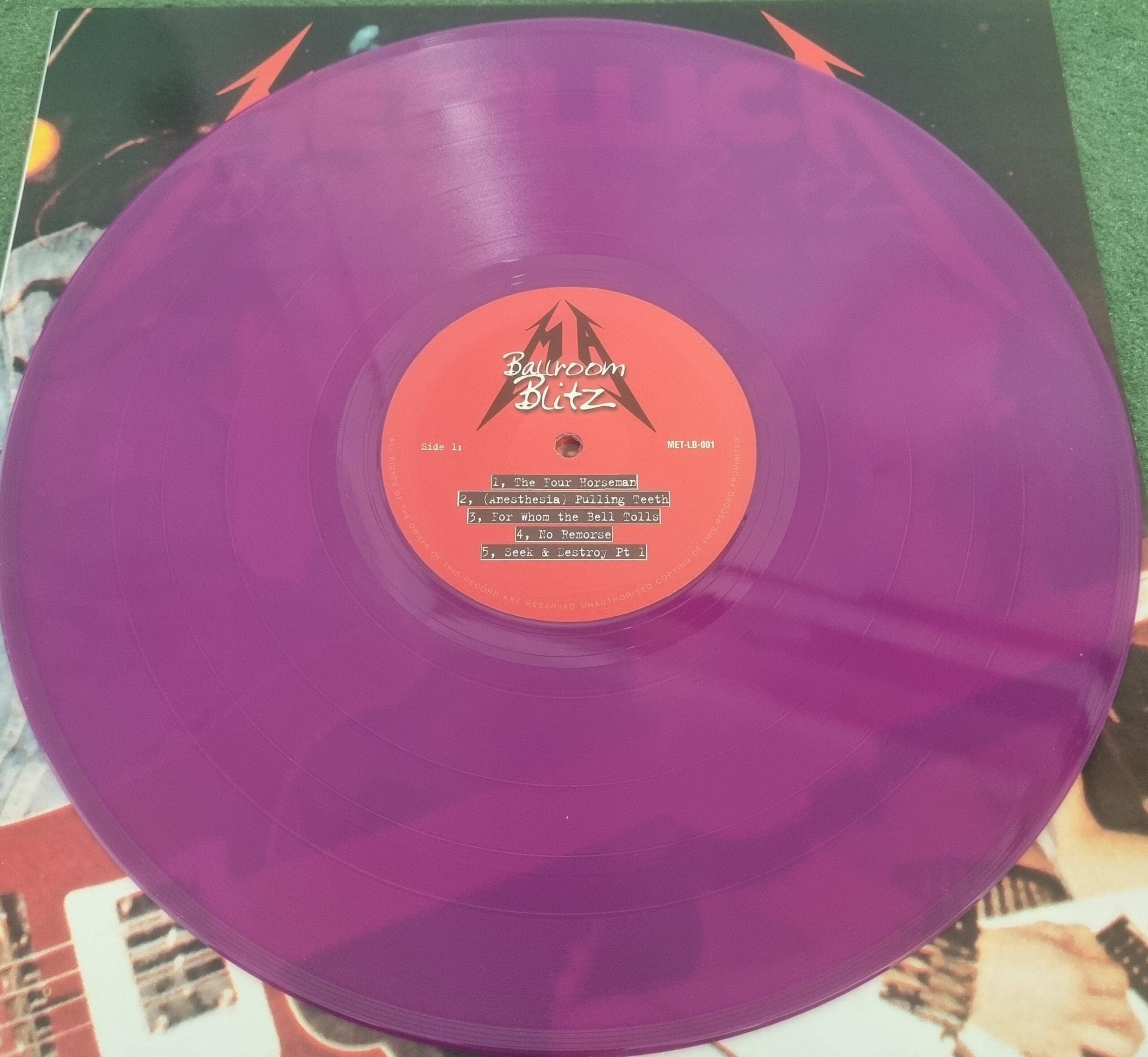 Metallica - Ballroom Blitz (Coloured vinyl) LP RECORD VINYL ALBUM - Image 2