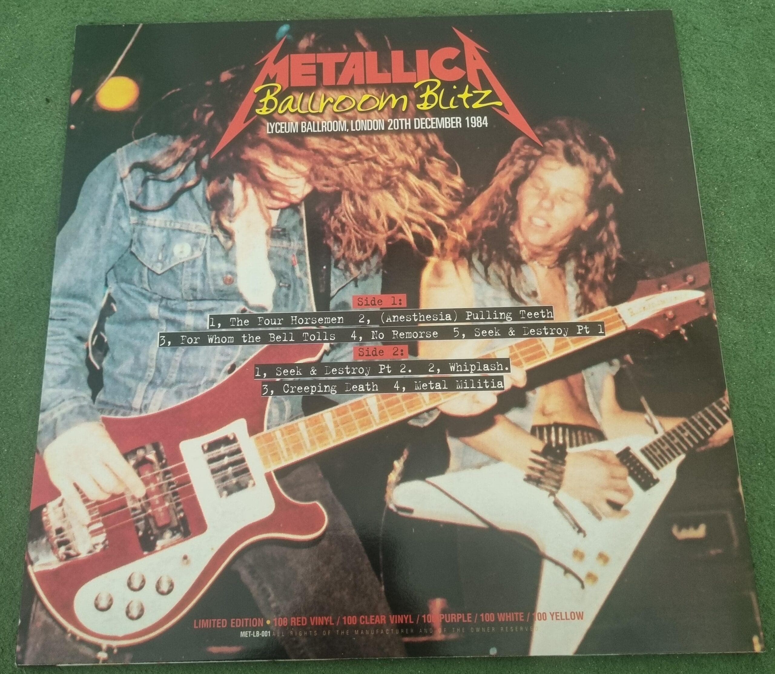 Metallica - Ballroom Blitz (Coloured vinyl) LP RECORD VINYL ALBUM - Image 3